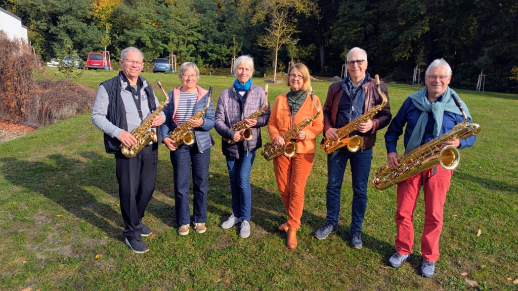 Christoph, Christiane, Viola, Christa, Hans-Peter, Klaus (von links nach rechts)